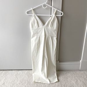 Tobi White Bodycon Dress